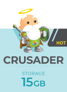 Crusader - Cloud Hosting Paket 15GB