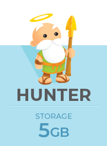 Hunter - Cloud Hosting Paket 5GB