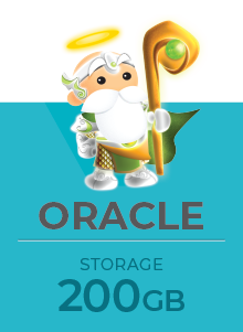 Oracle - Cloud Hosting Paket 200GB