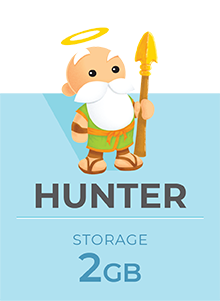 Hunter - Cloud Hosting Paket 2GB