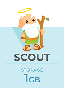 Scout - Cloud Hosting Paket 500MB