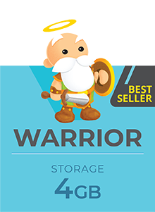Warrior - Cloud Hosting Paket 3GB