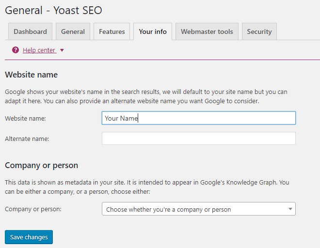 Your-Info-Section-Of-The-Yoast-SEO-Plugin