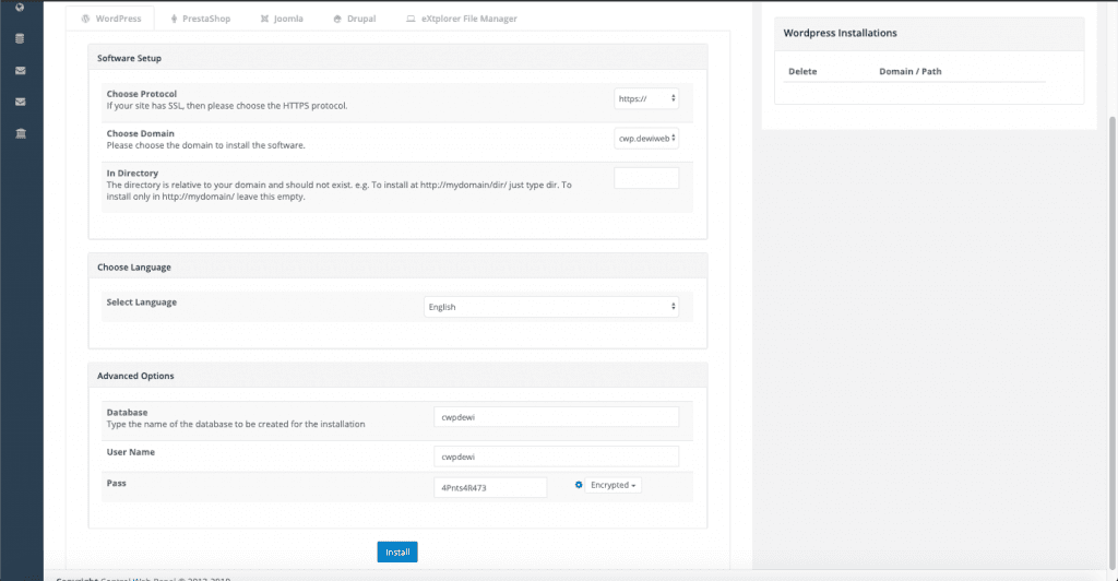 cwp wordpress