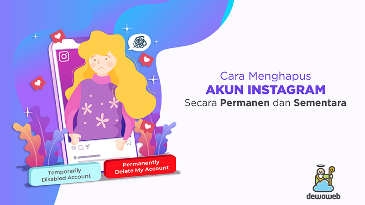 Cara Menghapus Akun Instagram Permanen Dan Menonaktifkan Akun