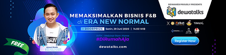 Daftar dan tonton webinar Dewatalks