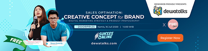 Daftar dan tonton webinar Dewatalks