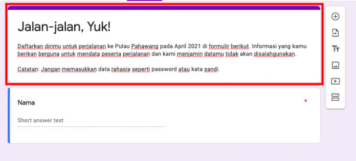Cara Membuat Google Form yang Mudah & Jelas (Tutorial Lengkap)