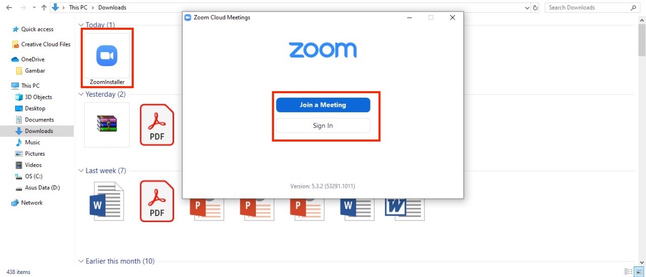 zoom meeting download for window
