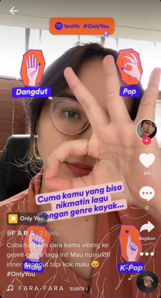 contoh branded effects ar ads dari spotify edited