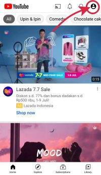 cara buat akun youtube di hp