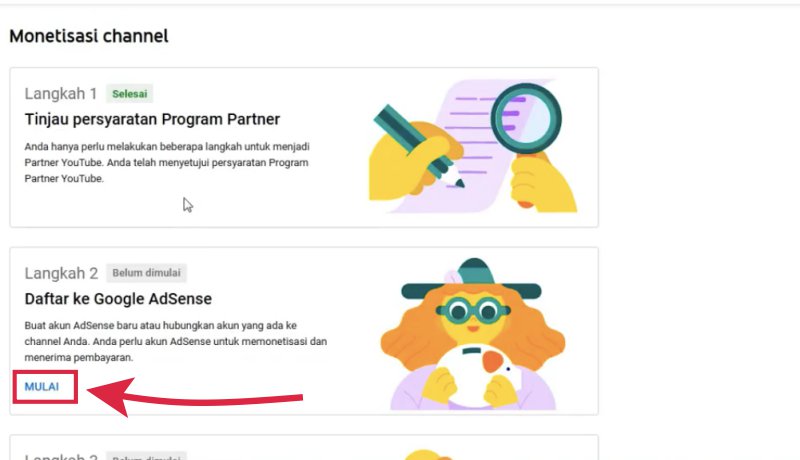 [Terbaru] Syarat dan Cara Daftar AdSense untuk Monetisasi YouTube