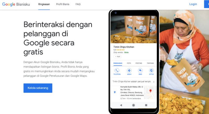 daftar google bisnisku