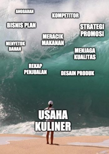meme usaha kuliner