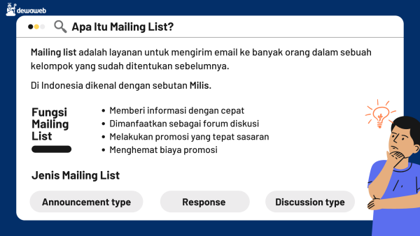mailing list adalah