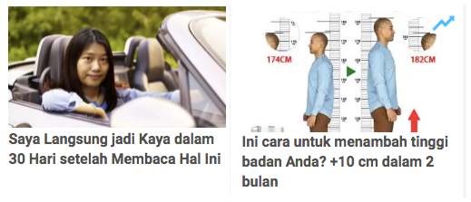 cara membuat clickbait - hindari judul yang tidak masuk akal