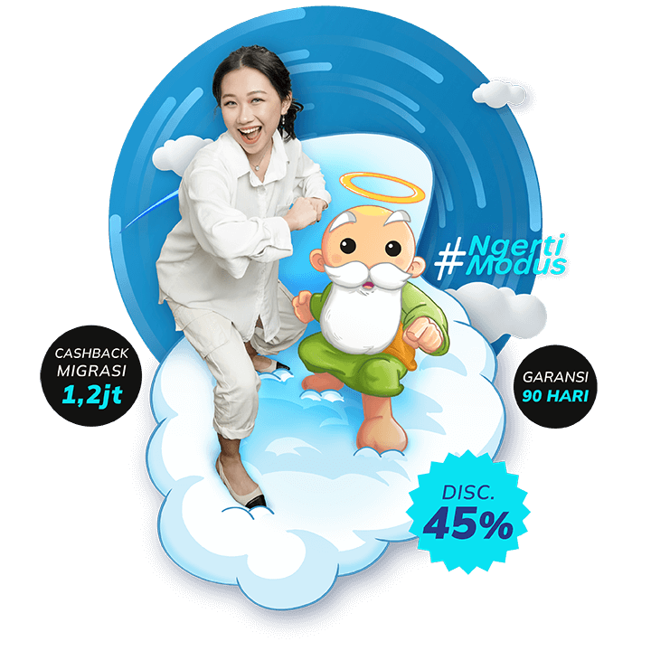 Dewaweb NgertiModus Diskon hingga 45%